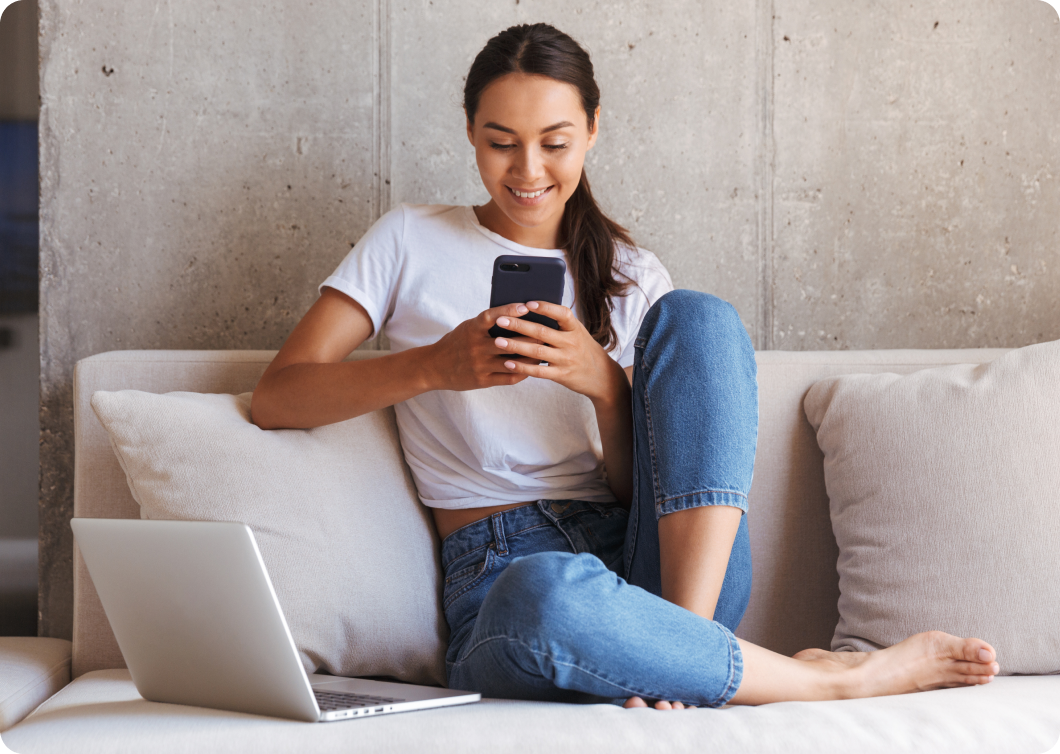 Step 1 of the Moldnosis process showing how to contact Moldnosis to discuss a mold inspection project